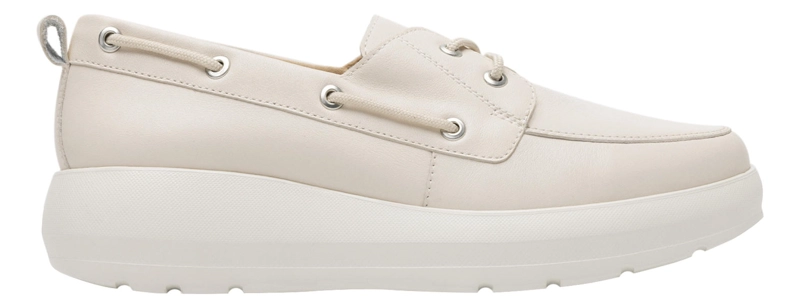 MOCASINES MUJER FLEXI CUERO BEIGE 126708 EDITH - 1