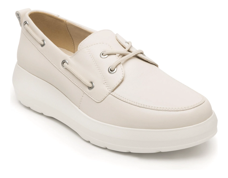 MOCASINES MUJER FLEXI CUERO BEIGE 126708 EDITH - 2