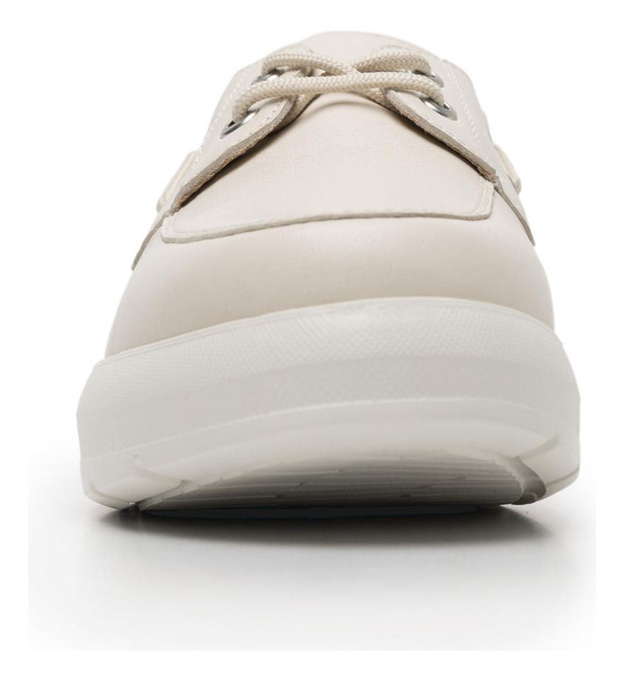 MOCASINES MUJER FLEXI CUERO BEIGE 126708 EDITH - 4