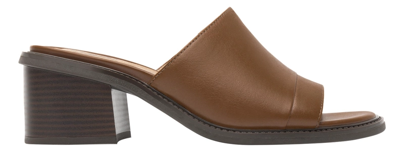 SANDALIAS MUJER FLEXI CUERO CAFÉ ITACARE 128403 - 1