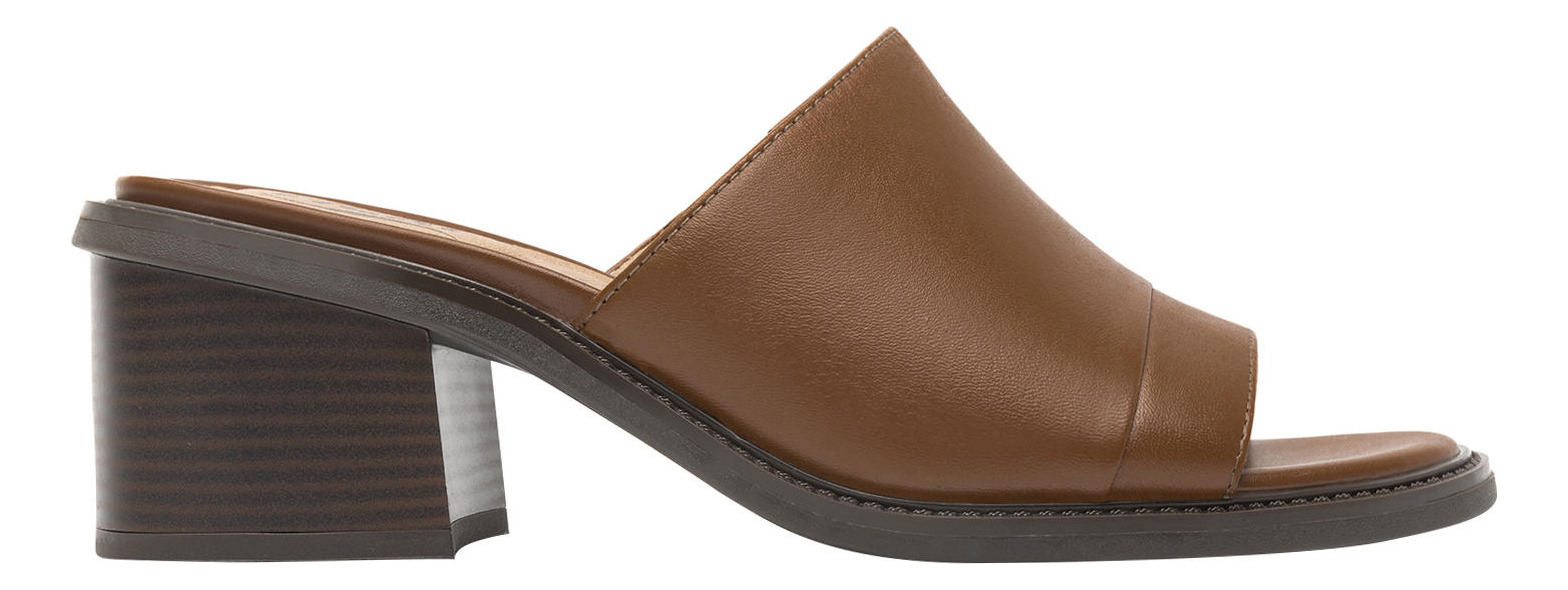 SANDALIAS MUJER FLEXI CUERO CAFÉ ITACARE 128403 - 1