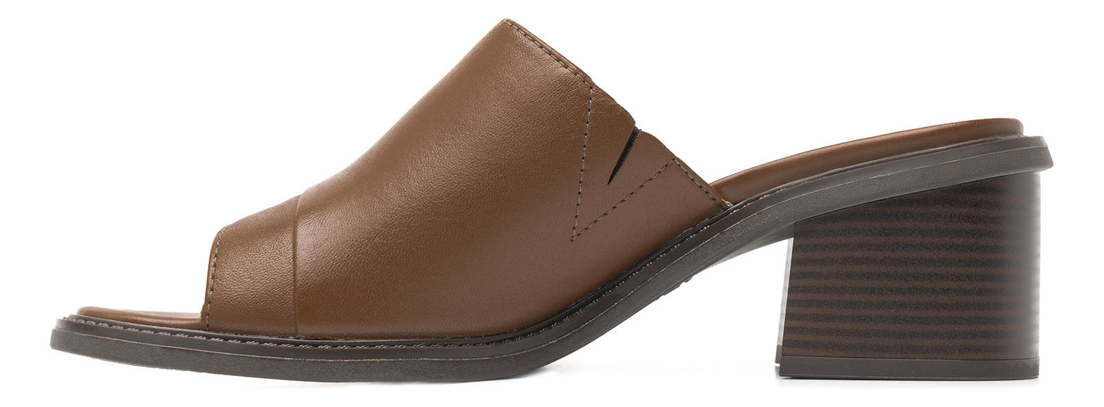 SANDALIAS MUJER FLEXI CUERO CAFÉ ITACARE 128403 - 3