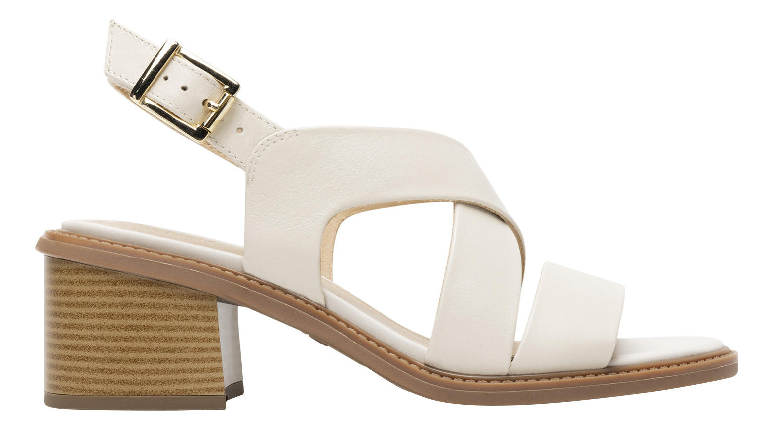 SANDALIAS MUJER FLEXI CUERO BLANCO ITACARE 128404 - 1