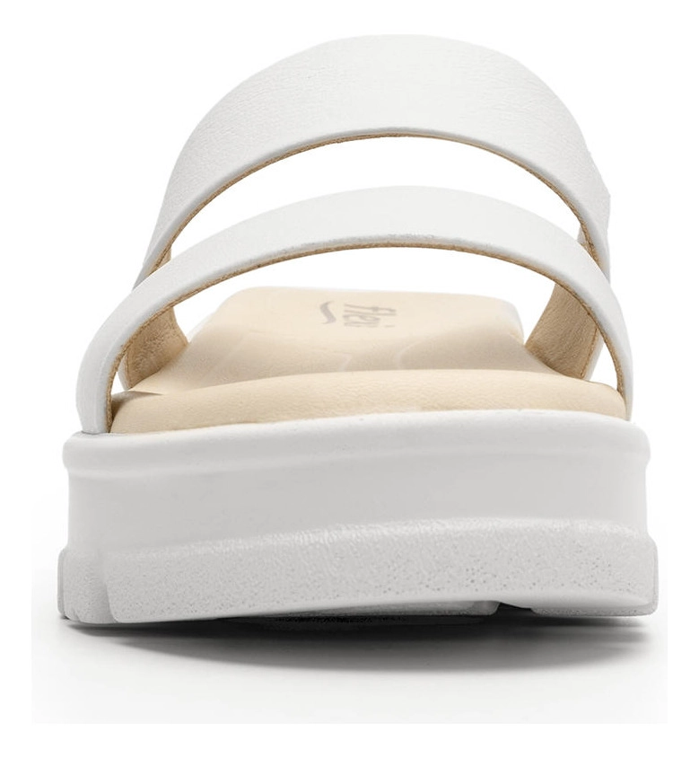 SANDALIAS MUJER FLEXI CUERO BLANCO LEXA 128506 - 5