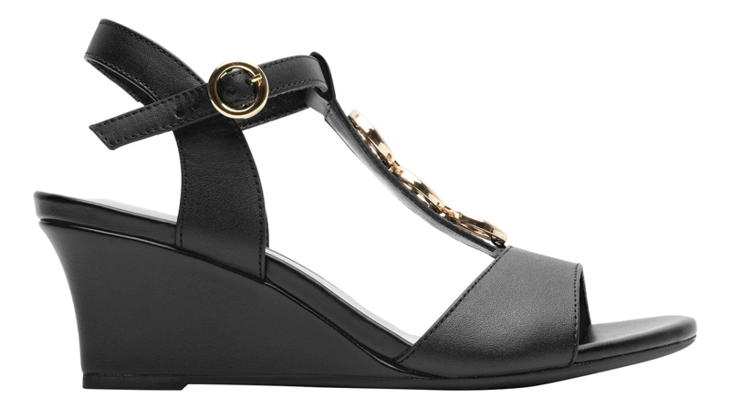 SANDALIA MUJER GILMA 128304 NEGRO - 1