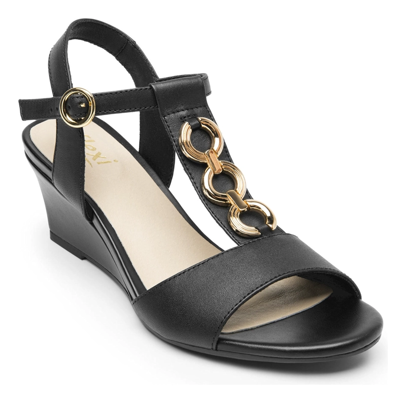 SANDALIA MUJER GILMA 128304 NEGRO - 2