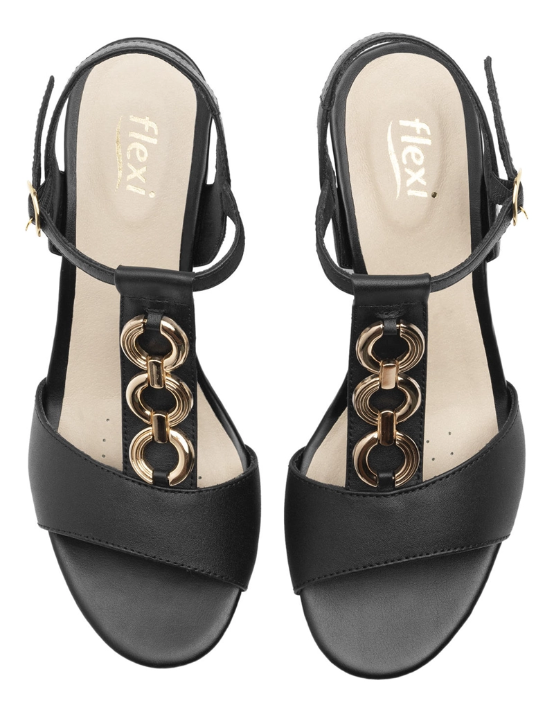 SANDALIA MUJER GILMA 128304 NEGRO - 6
