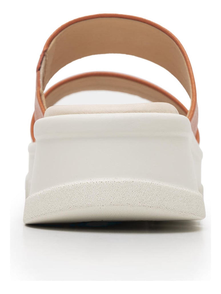 SANDALIAS MUJER FLEXI CUERO NARANJO LEXA 128506 - 8