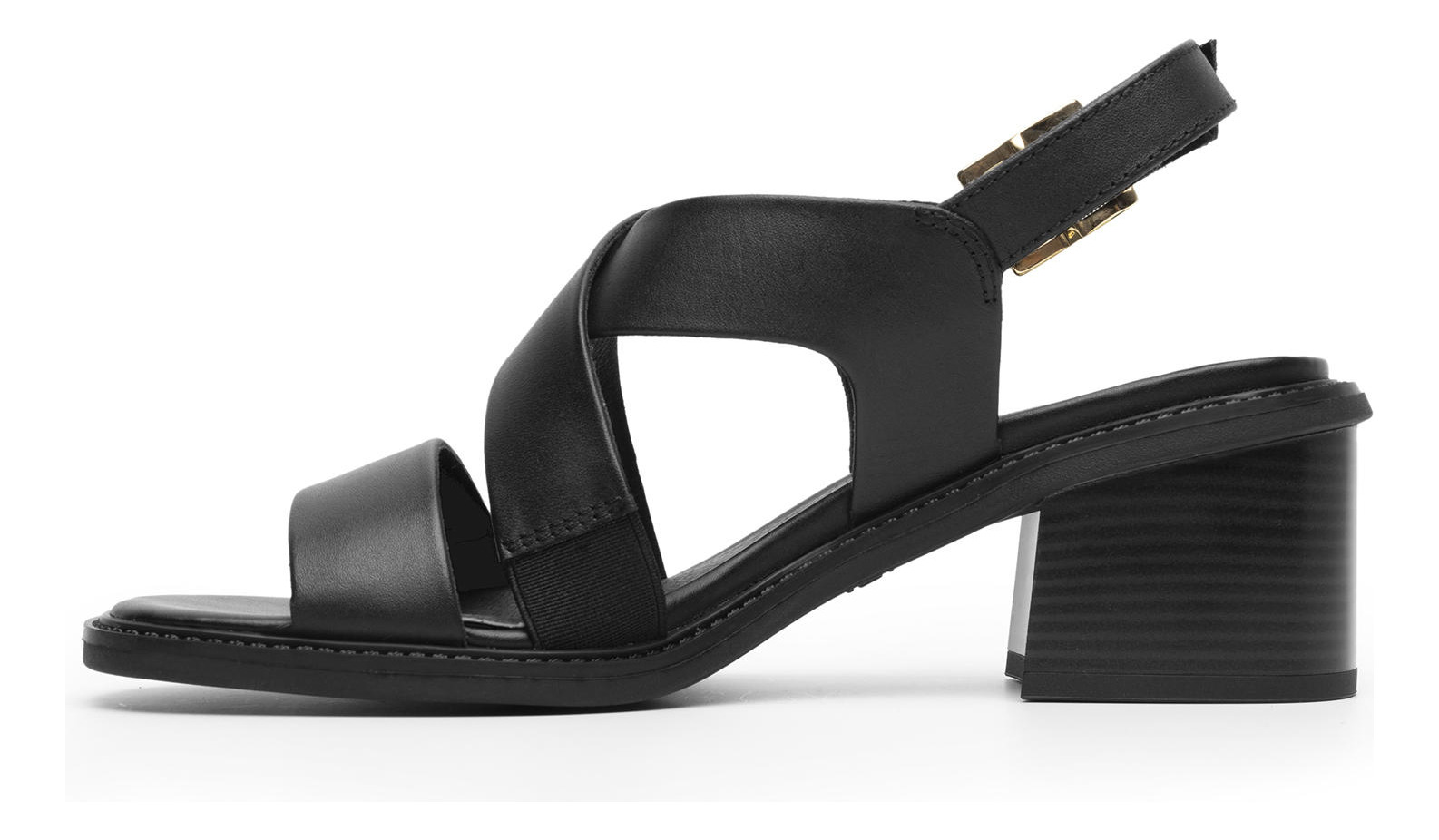 SANDALIAS MUJER FLEXI CUERO NEGRO ITACARE 128404 - 3