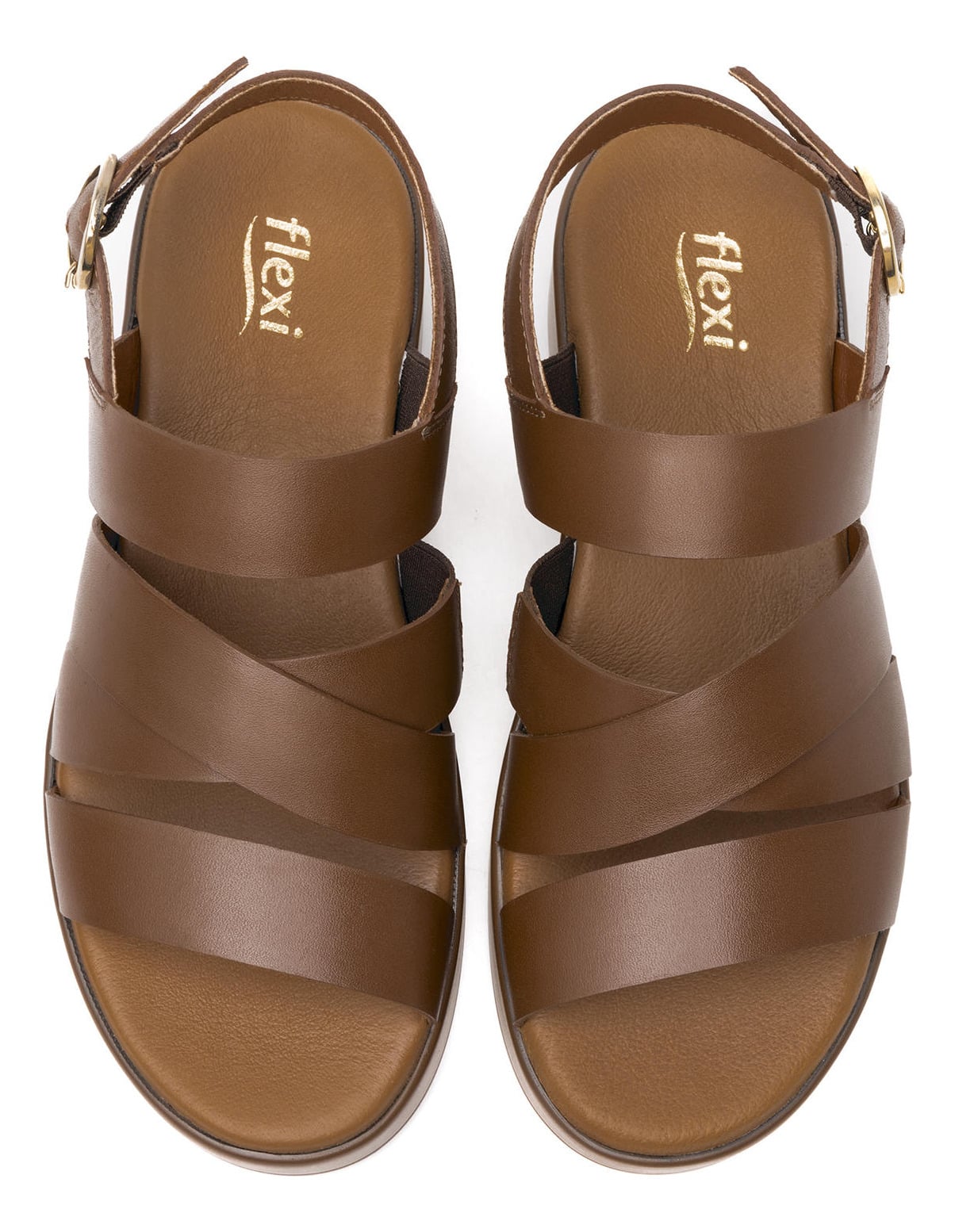SANDALIA FLEXI MUJER OLINDA 127904 CAFE - 7