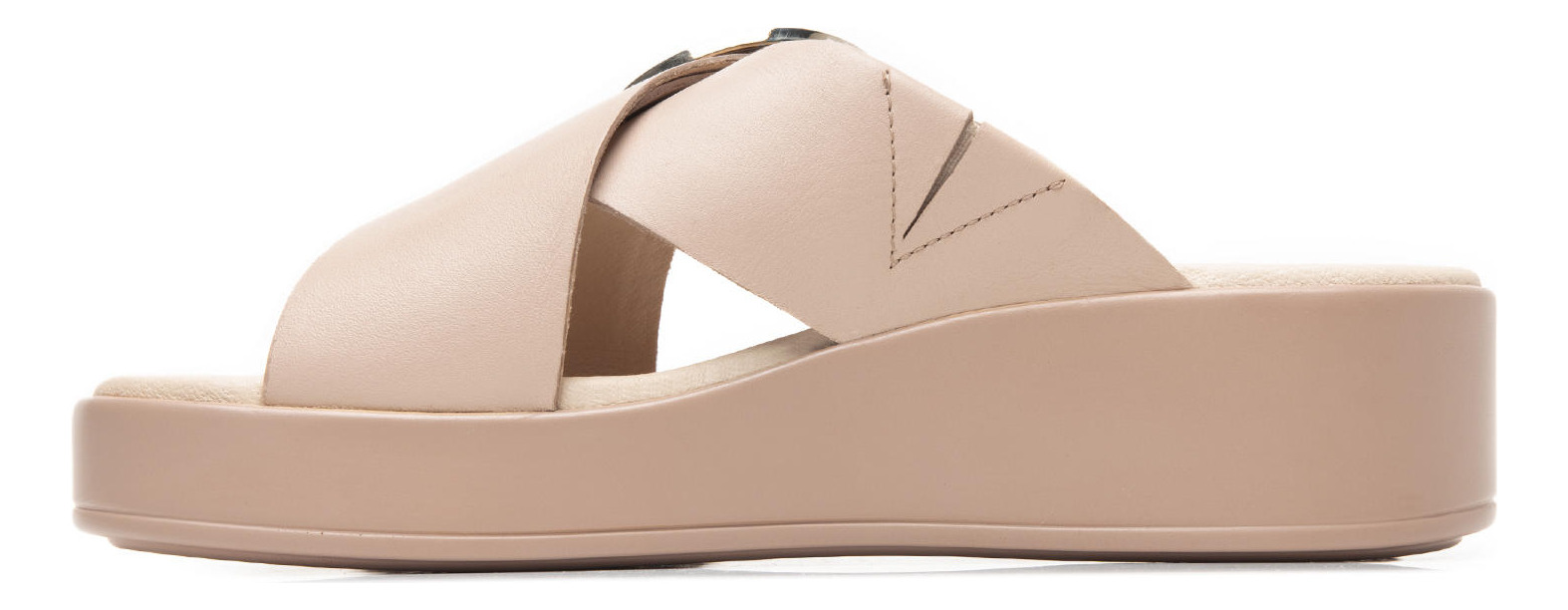 SANDALIAS MUJER FLEXI CUERO NUDE OLINDA 127901 - 3