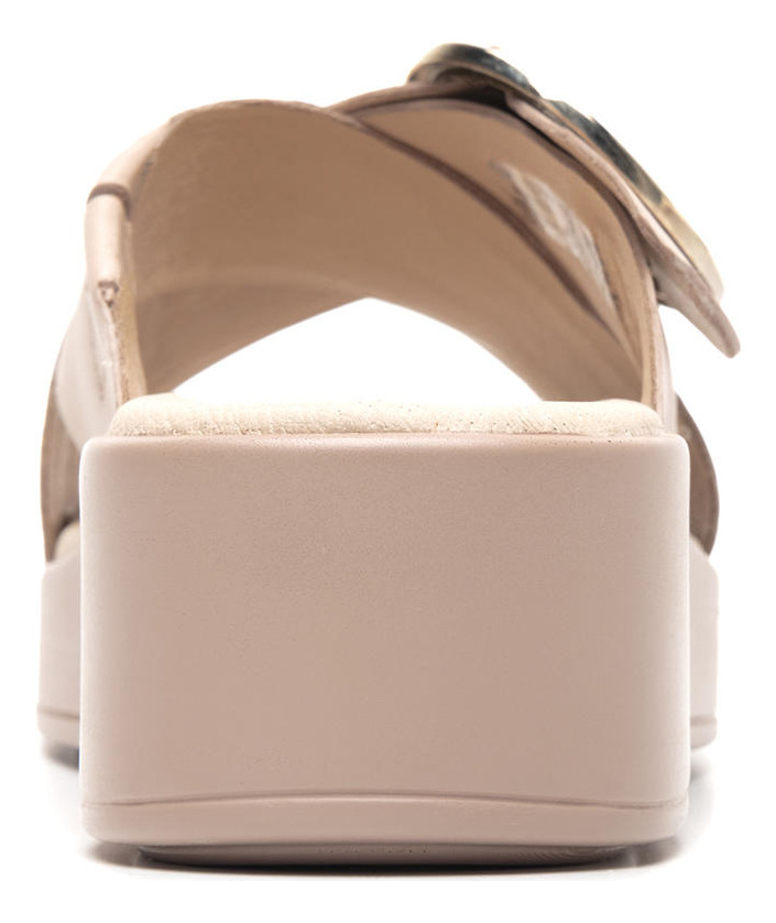 SANDALIAS MUJER FLEXI CUERO NUDE OLINDA 127901 - 5
