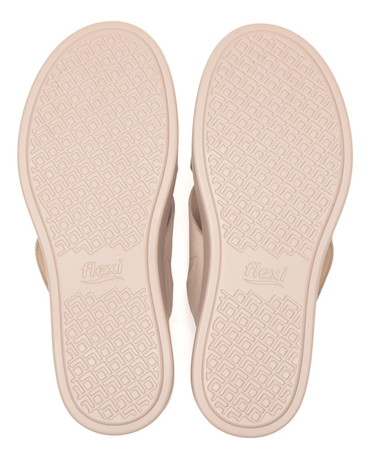 SANDALIAS MUJER FLEXI CUERO NUDE OLINDA 127901 - 7