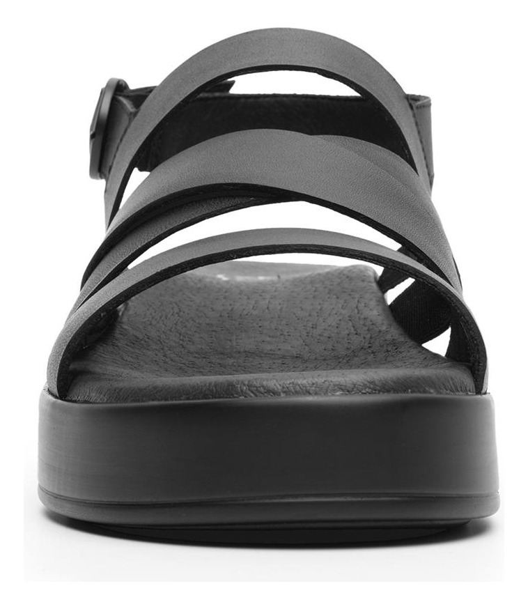 SANDALIAS MUJER FLEXI CUERO NEGRO OLINDA 127904 - 5