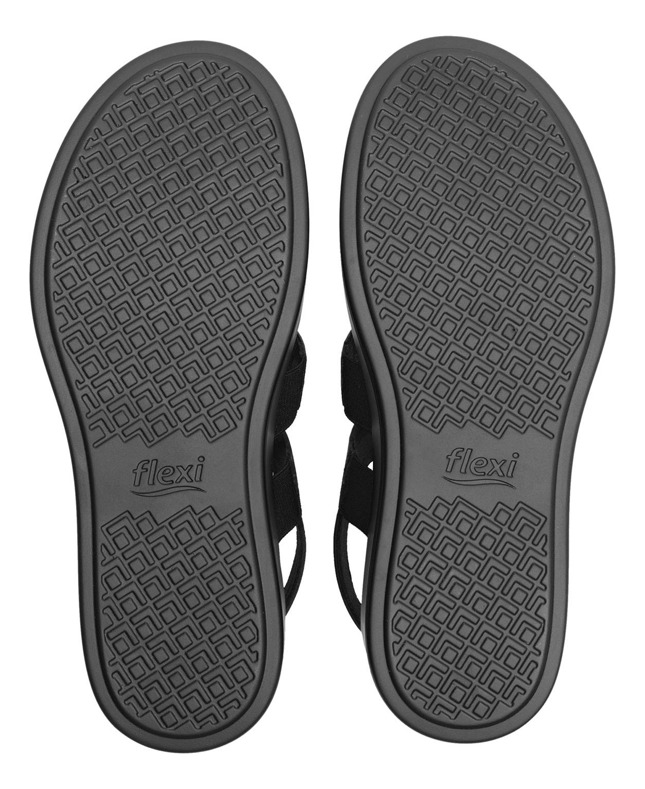 SANDALIAS MUJER FLEXI CUERO NEGRO OLINDA 127904 - 6
