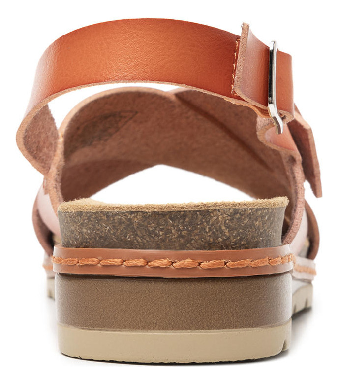 SANDALIAS MUJER FLEXI NARANJO CASSIA 129501 - 5