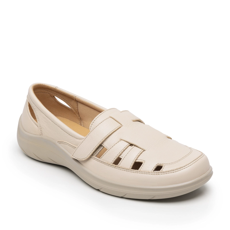 ZAPATO MUJER ACAI 128702 BLANCO AVENA - 2