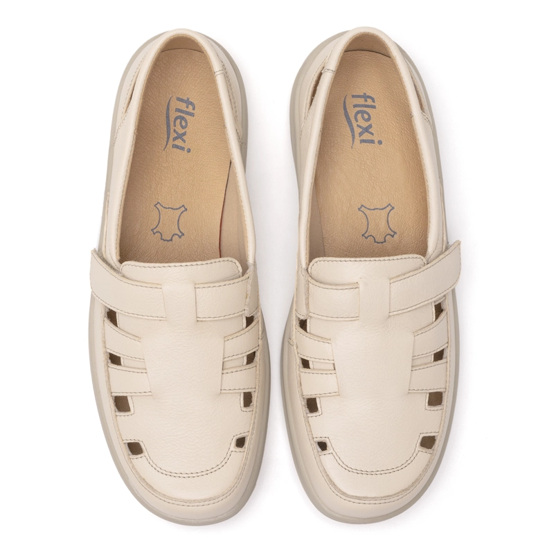 ZAPATO MUJER ACAI 128702 BLANCO AVENA - 6