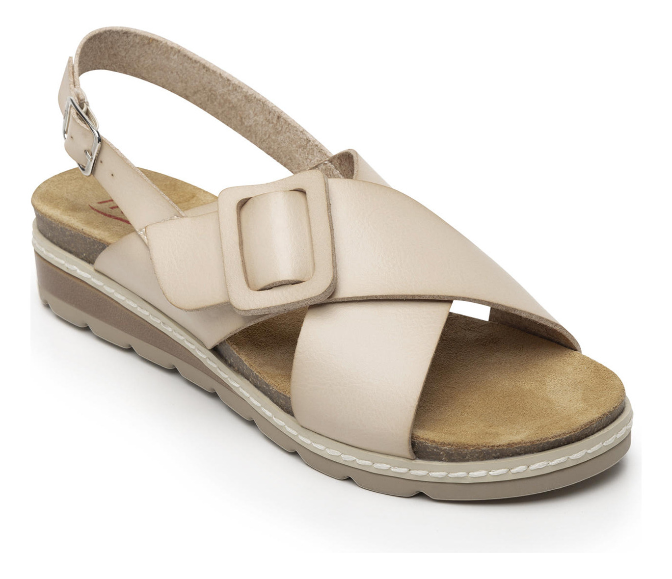 SANDALIAS MUJER FLEXI BLANCO MARFIL CASSIA 129501 - 2