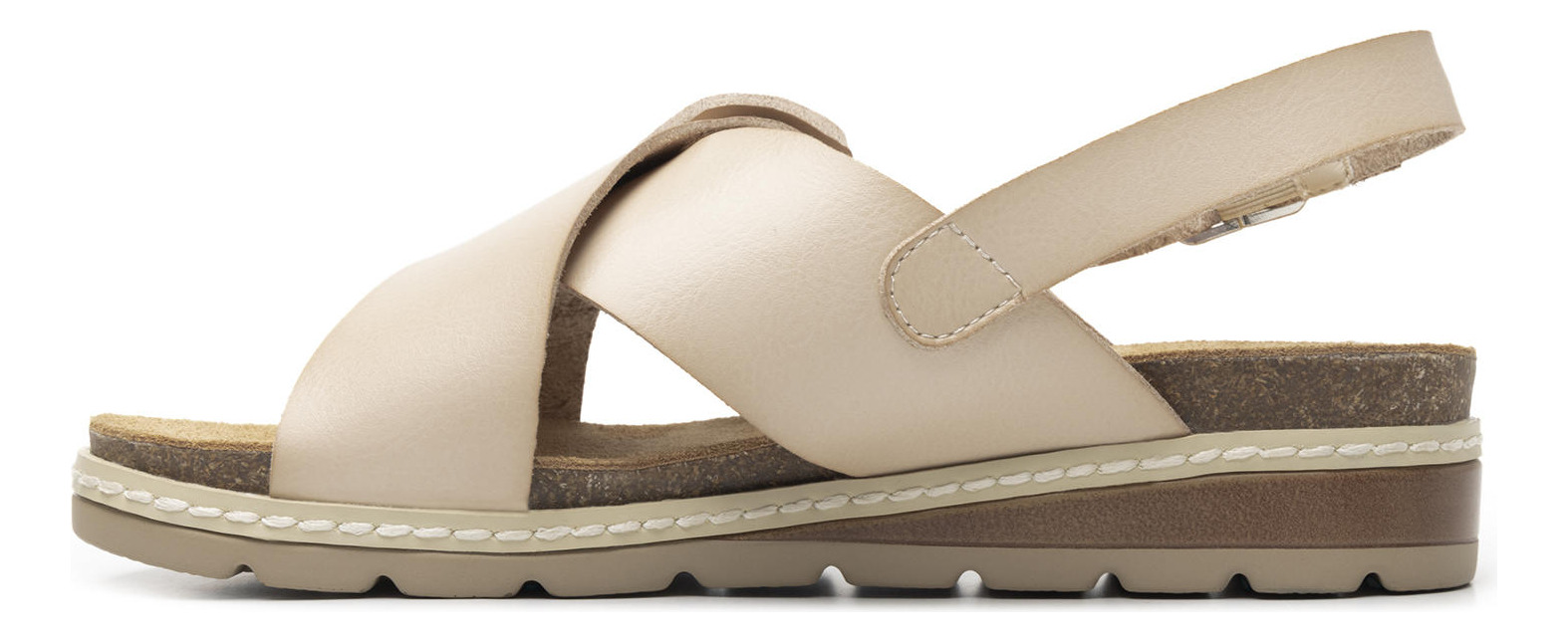 SANDALIAS MUJER FLEXI BLANCO MARFIL CASSIA 129501 - 3