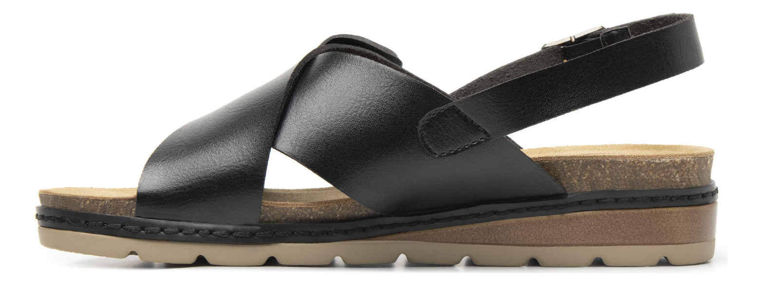 SANDALIAS MUJER FLEXI NEGRO CASSIA 129501 - 3