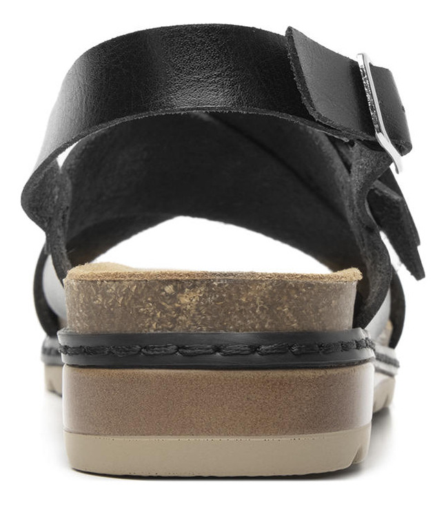 SANDALIAS MUJER FLEXI NEGRO CASSIA 129501 - 5