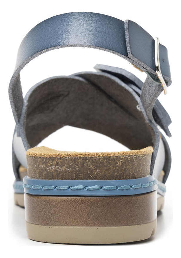 SANDALIAS MUJER FLEXI AZUL CASSIA 129501 - 5