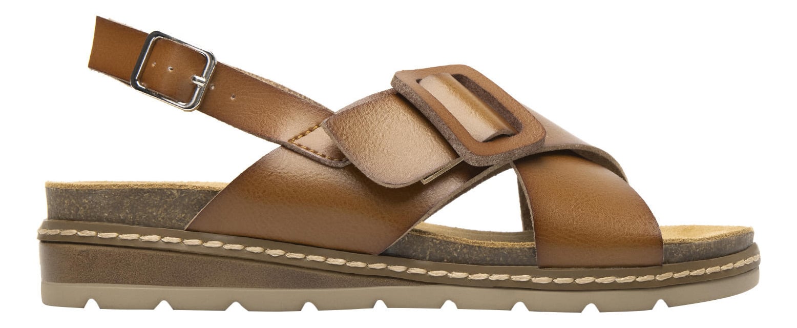 SANDALIAS MUJER FLEXI CAFÉ CASSIA 129501 - 1