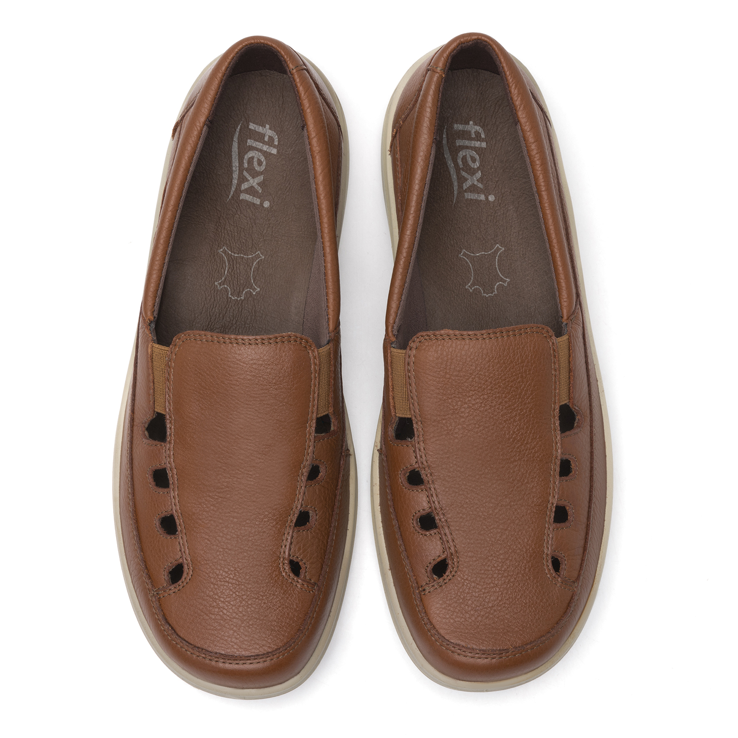 ZAPATO FLEXI MUJER ACAI 128701 CAFE - 4
