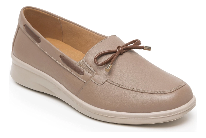MOCASIN MUJER JENELLE 124505 CAFE - 3