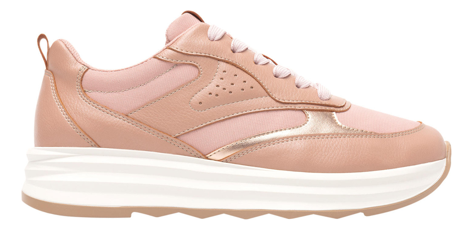 ZAPATILLAS MUJER FLEXI CASUALES ROSADO NAT 127102 - 1