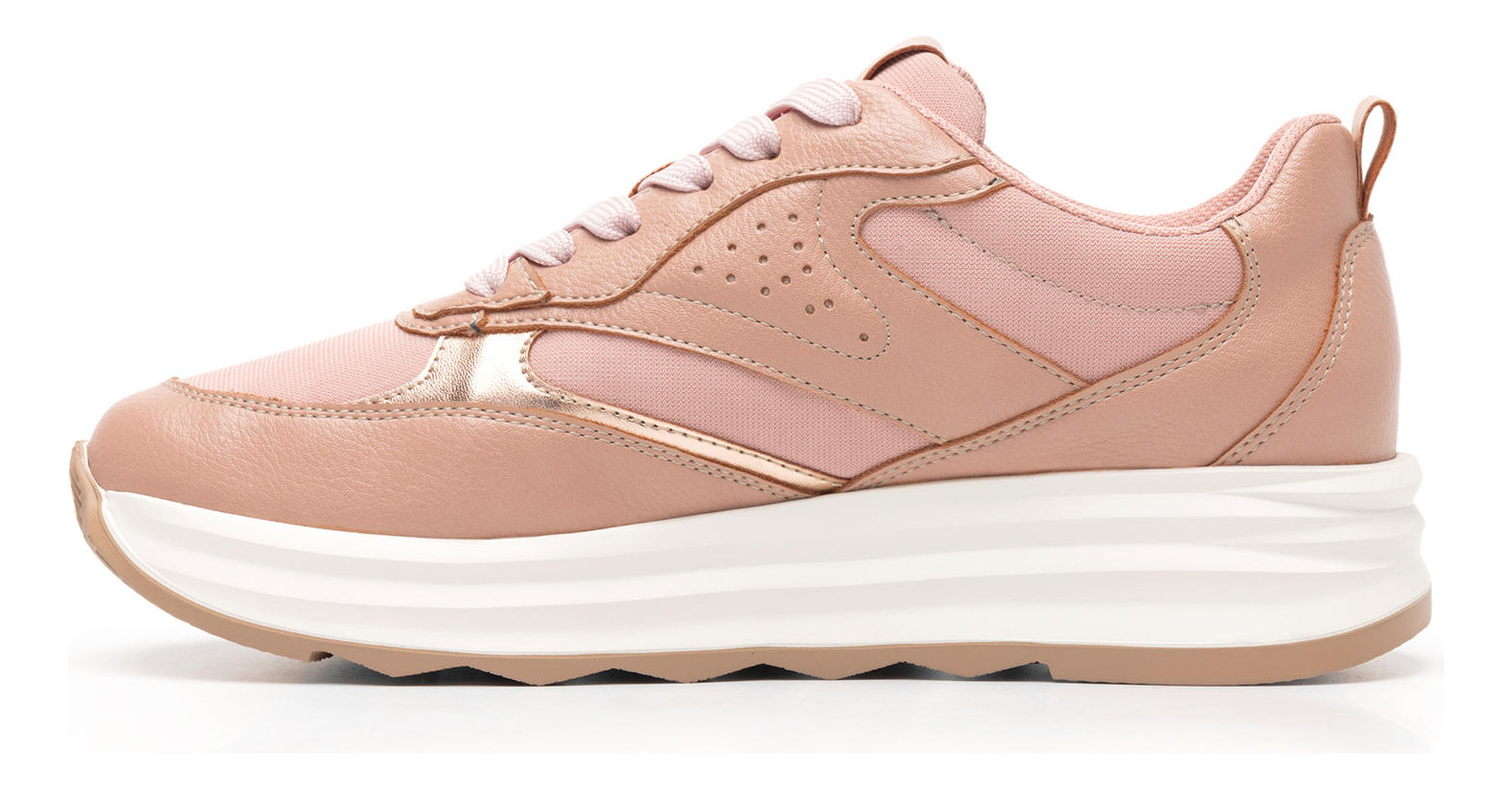 ZAPATILLAS MUJER FLEXI CASUALES ROSADO NAT 127102 - 3