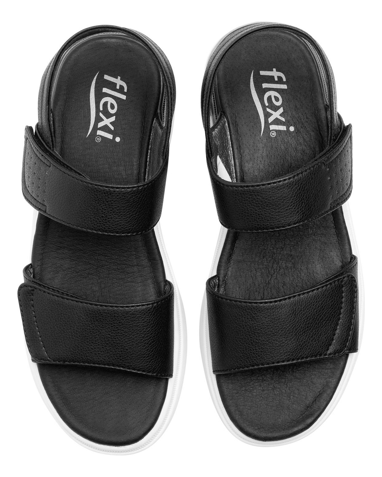 SANDALIAS MUJER FLEXI NEGRO FRAGA 129401 - 6