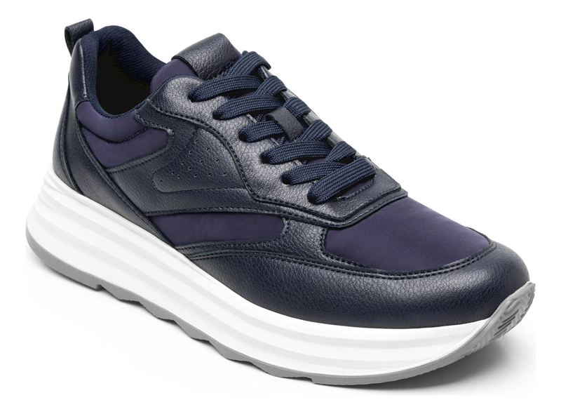 ZAPATILLA MUJER NAT 127102 AZUL MARINO - 2
