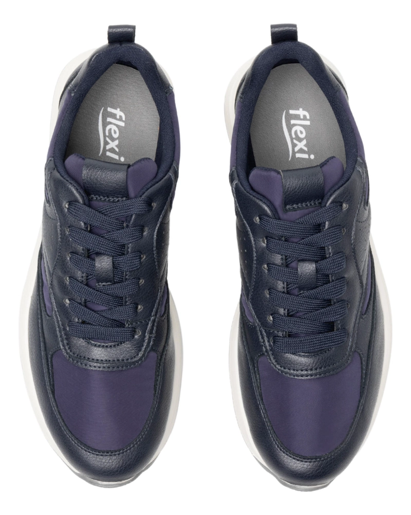 ZAPATILLA MUJER NAT 127102 AZUL MARINO - 6