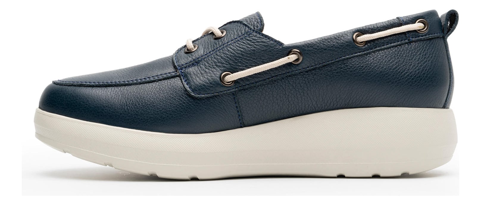 MOCASIN MUJER EDITH 126708 AZUL MARINO - 3