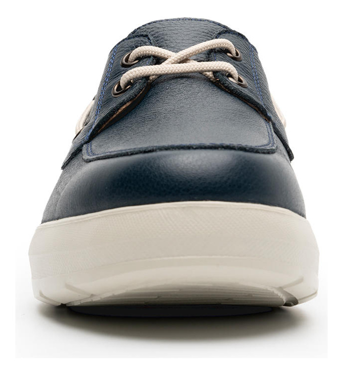 MOCASIN MUJER EDITH 126708 AZUL MARINO - 4