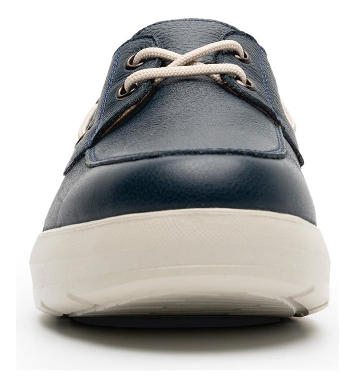 MOCASIN MUJER EDITH 126708 AZUL MARINO - 4