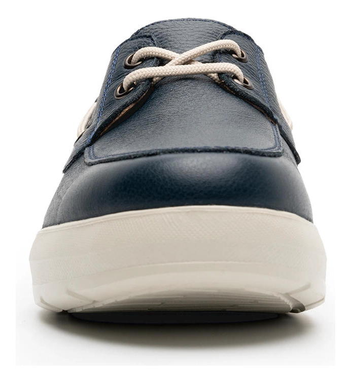 MOCASIN MUJER EDITH 126708 AZUL MARINO - 4