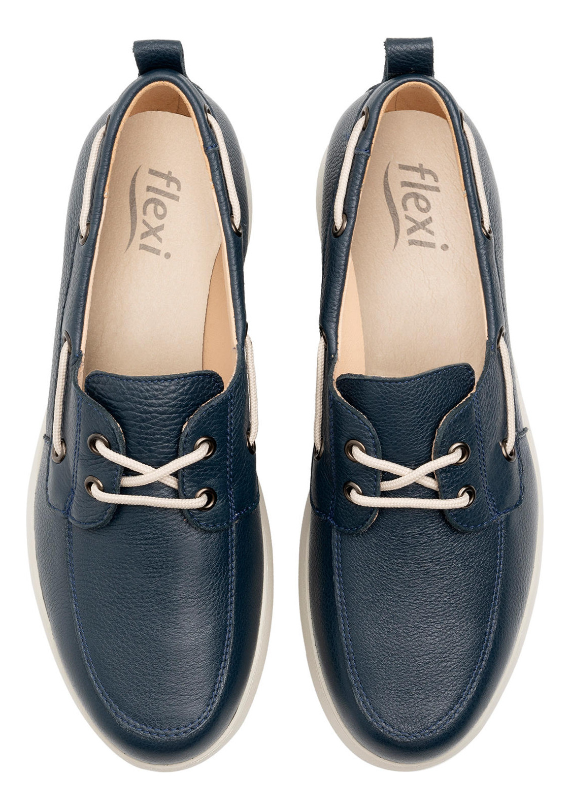 MOCASIN MUJER EDITH 126708 AZUL MARINO - 6