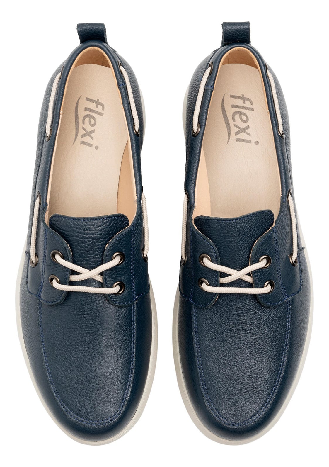 MOCASIN MUJER EDITH 126708 AZUL MARINO - 6