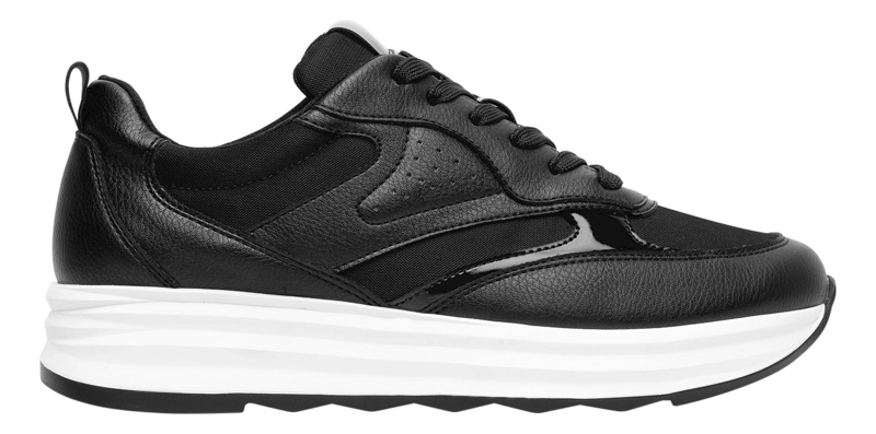 ZAPATILLA MUJER NAT 127102 NEGRA - 1