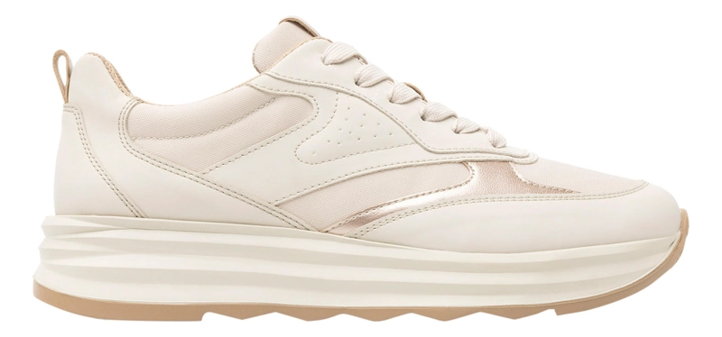 ZAPATILLA MUJER NAT 127102 BEIGE - 1