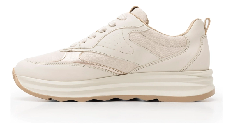 ZAPATILLA MUJER NAT 127102 BEIGE - 3
