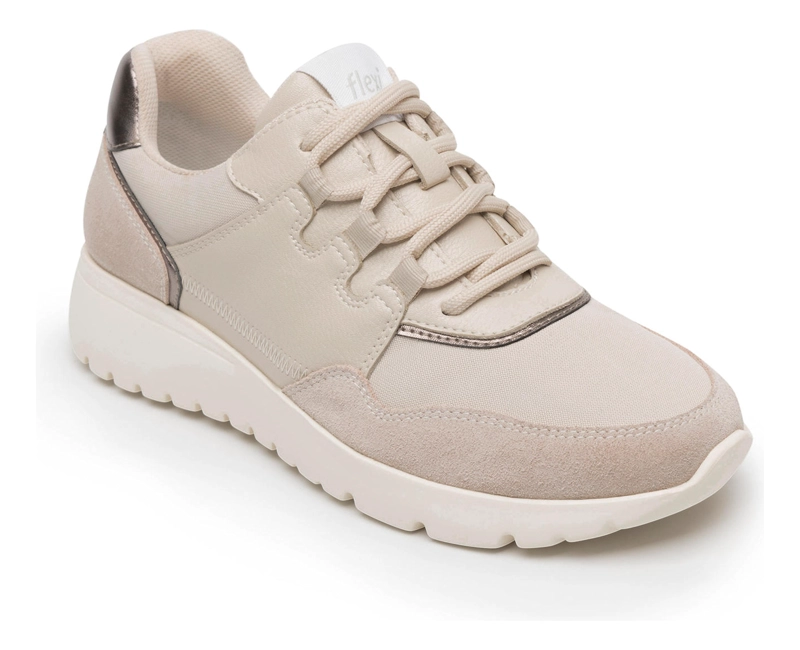 ZAPATILLA MUJER LUCENA 129702 MARFIL - 2