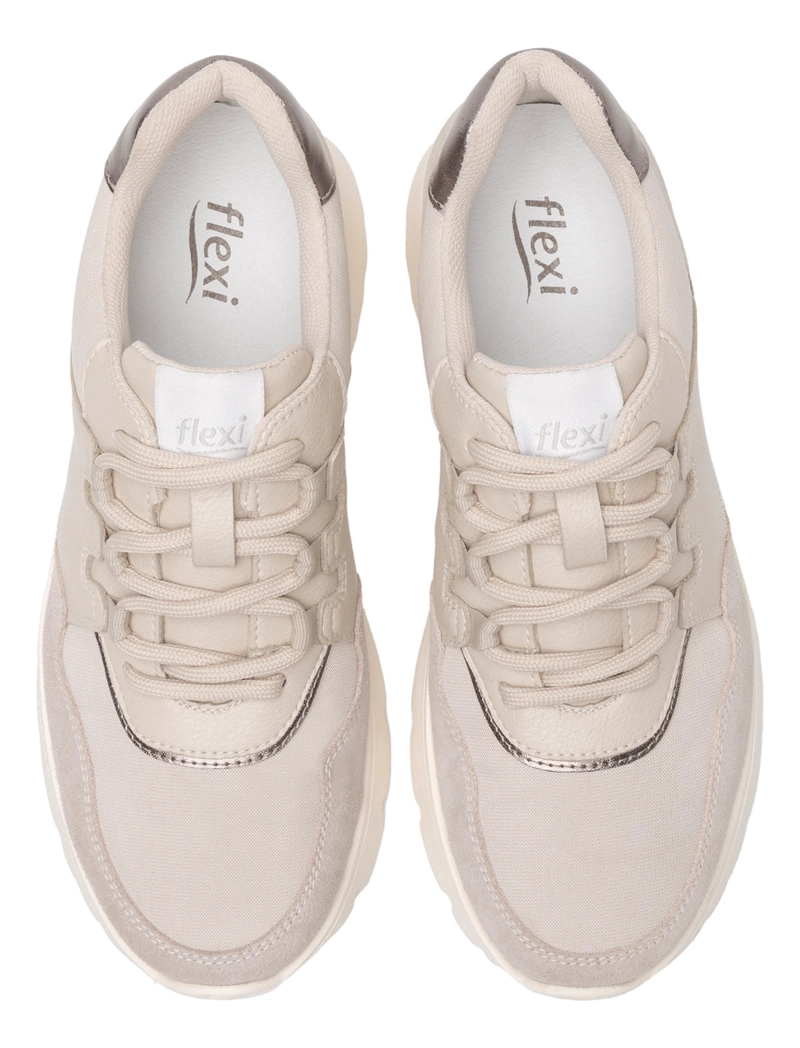 ZAPATILLA MUJER LUCENA 129702 MARFIL - 6