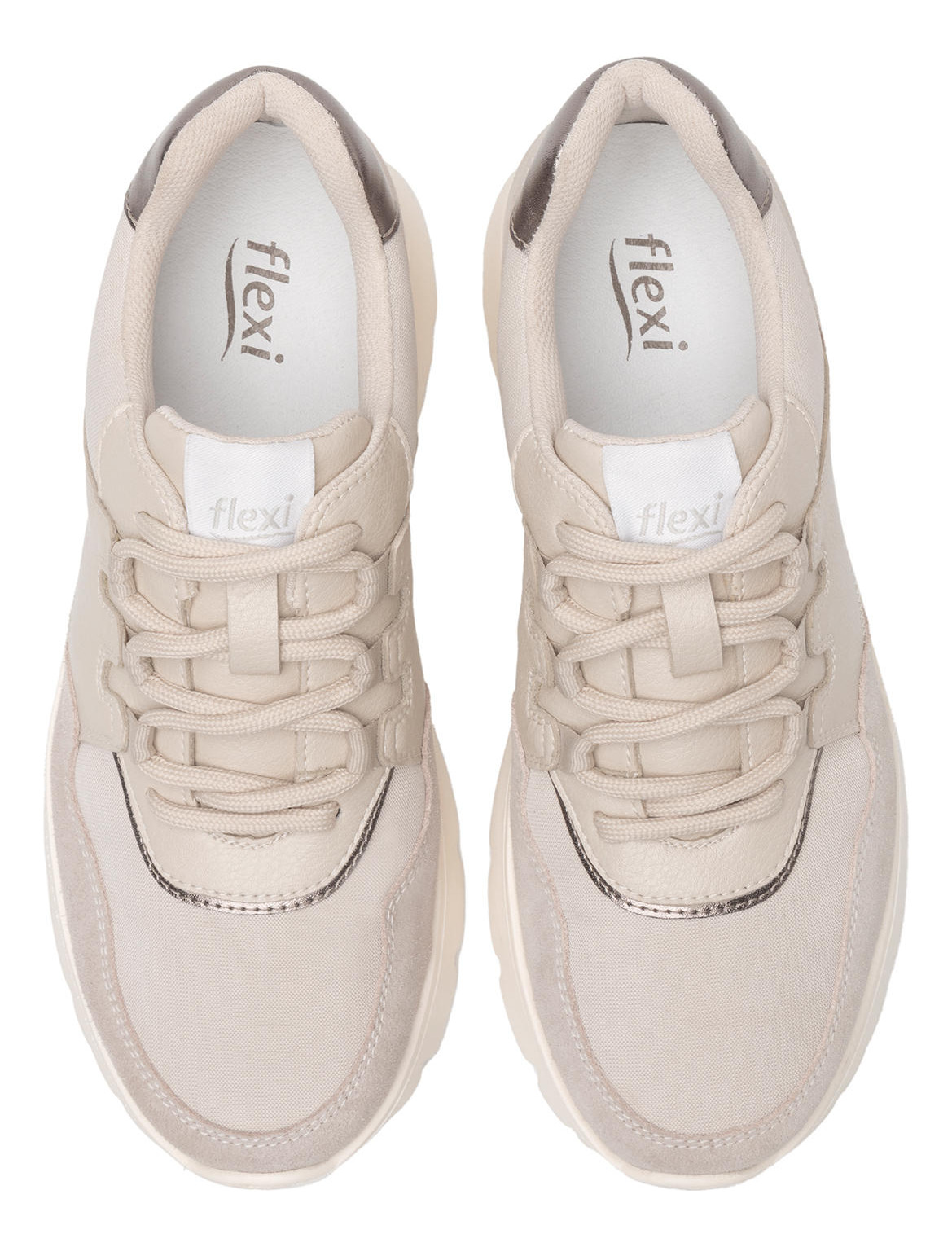 ZAPATILLA FLEXI MUJER LUCENA 129702 MARFIL - 6