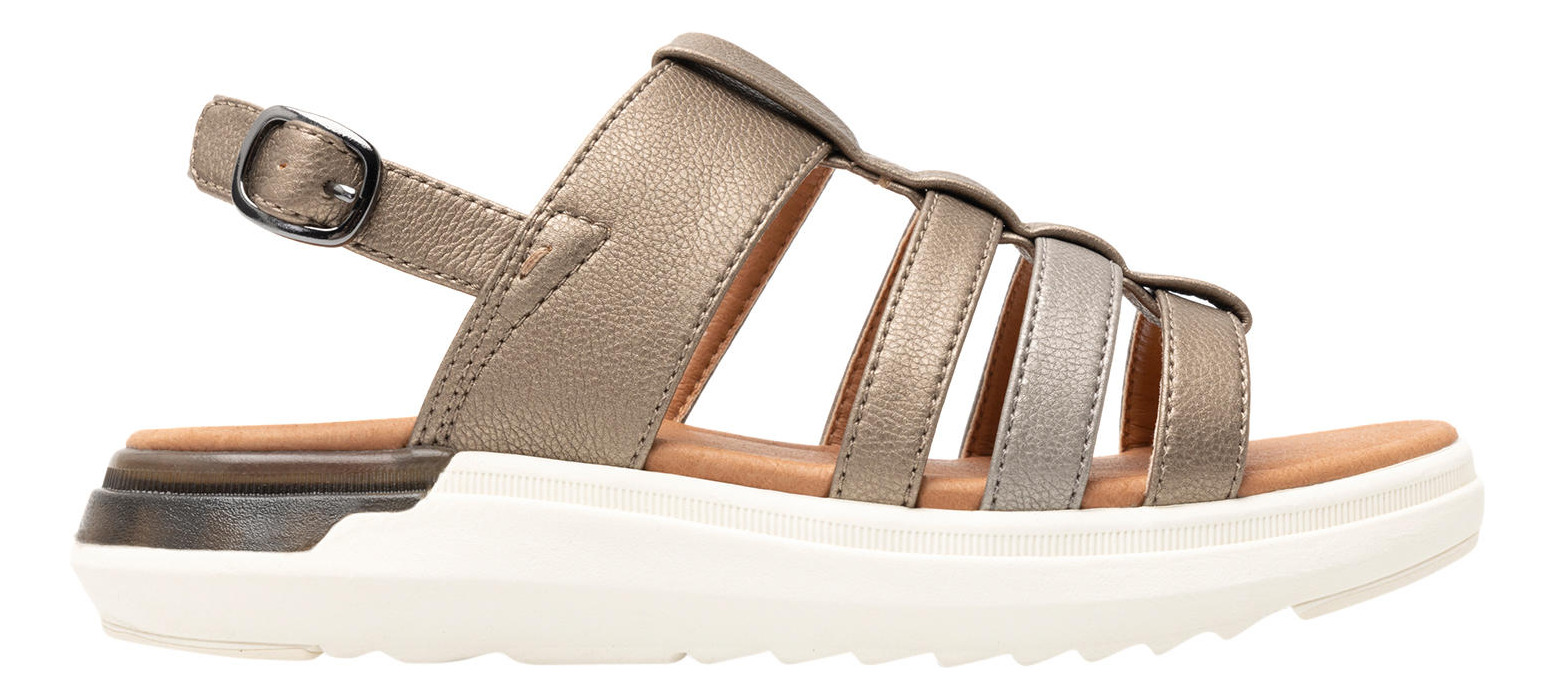SANDALIAS MUJER FLEXI DORADO FRAGA 129402 - 1