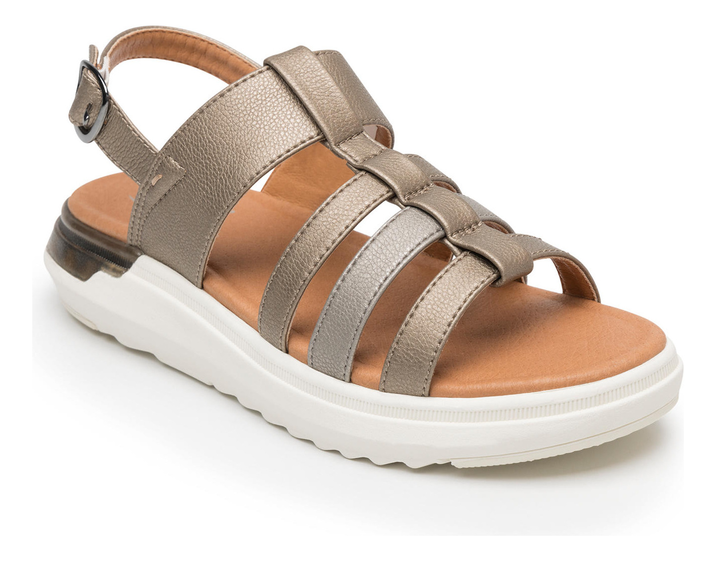 SANDALIAS MUJER FLEXI DORADO FRAGA 129402 - 2