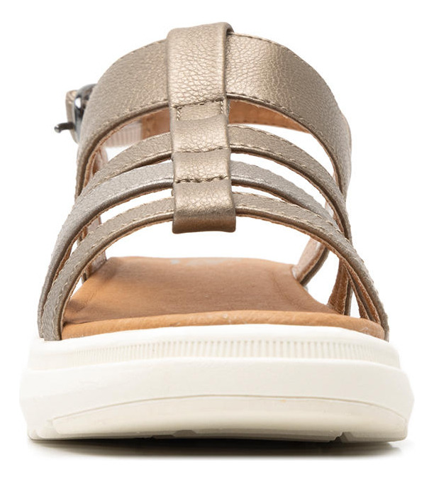 SANDALIAS MUJER FLEXI DORADO FRAGA 129402 - 4